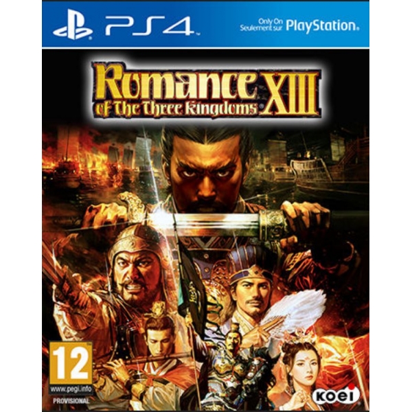 Romance Of The Three Kingdoms XIII PS4 Game Romance Of The Three Kingdoms XIII PS4 Game